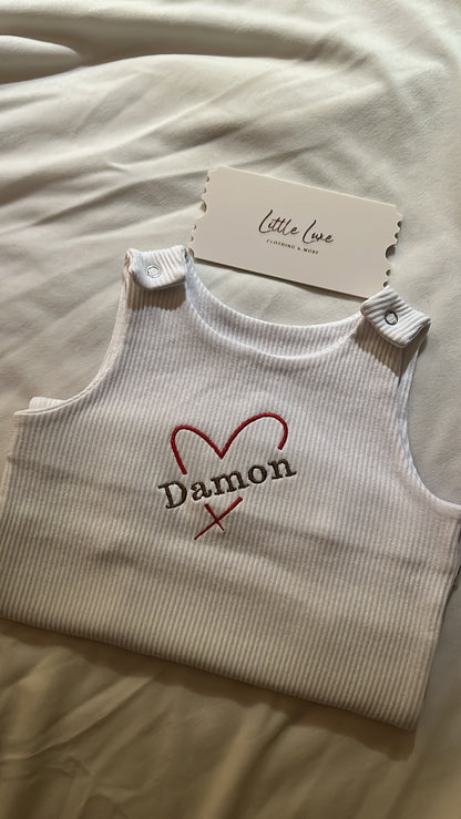 Ribbed Dungarees- DESIGN