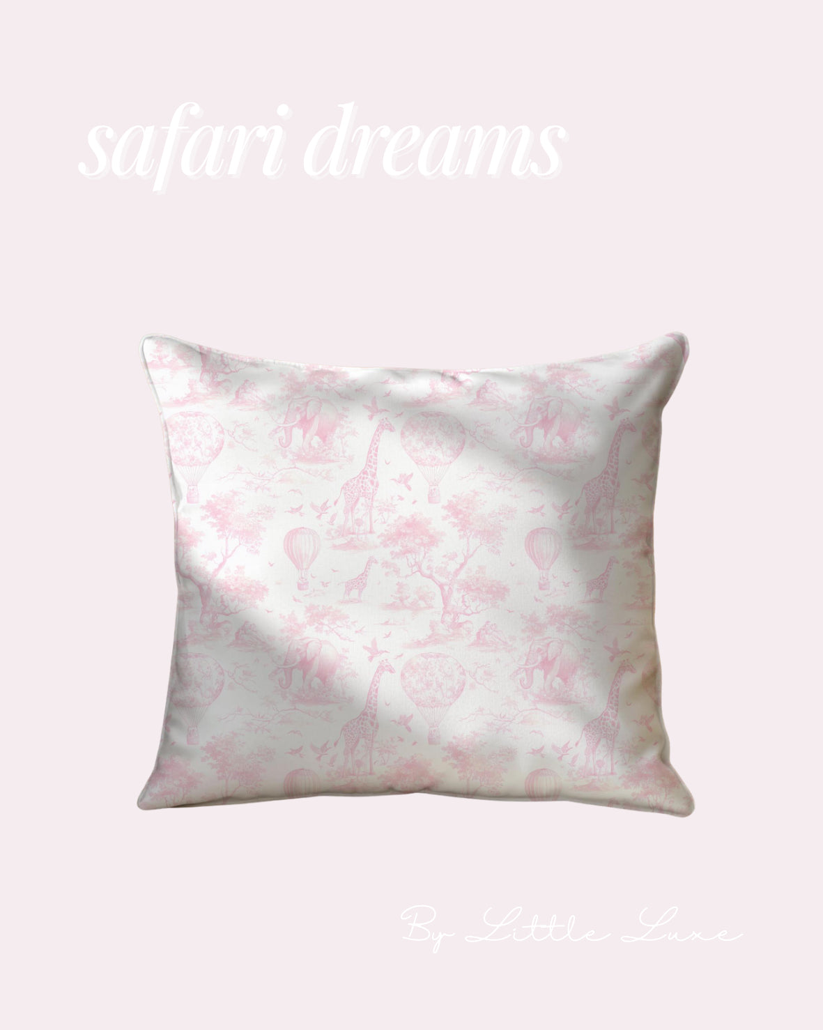 Safari Dreams - pillowcase